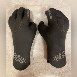 Hyperflex 5 mm neoprene wetsuit gloves size XS